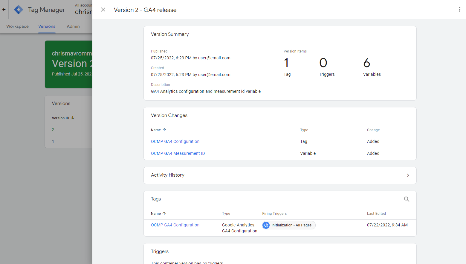 Publishing Changes - Step 04 - Publish Finished